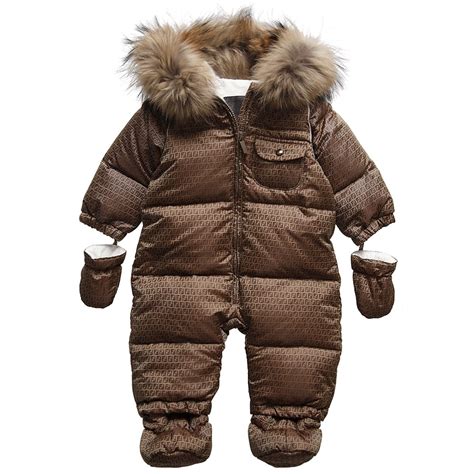 designer baby snowsuits